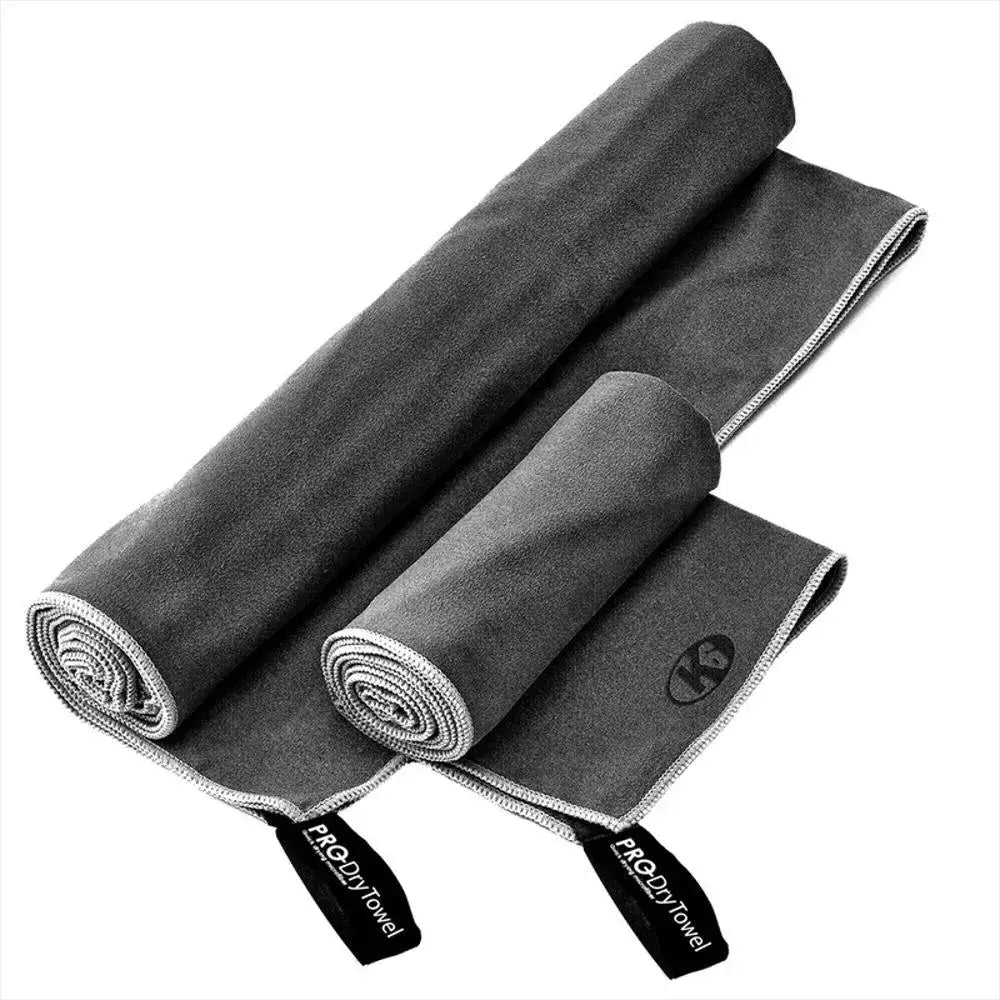 Set de Toallas de Microfibra Negro- K6 en oferta outlet Colombia saldos a huevo