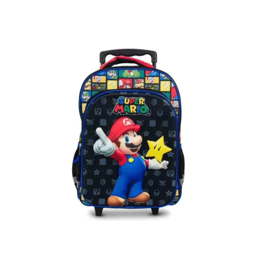 Morral con Ruedas Super Mario Power Up