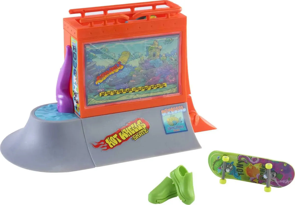 Hot Wheels Skate Pista de Patinaje Acuario – Mattel