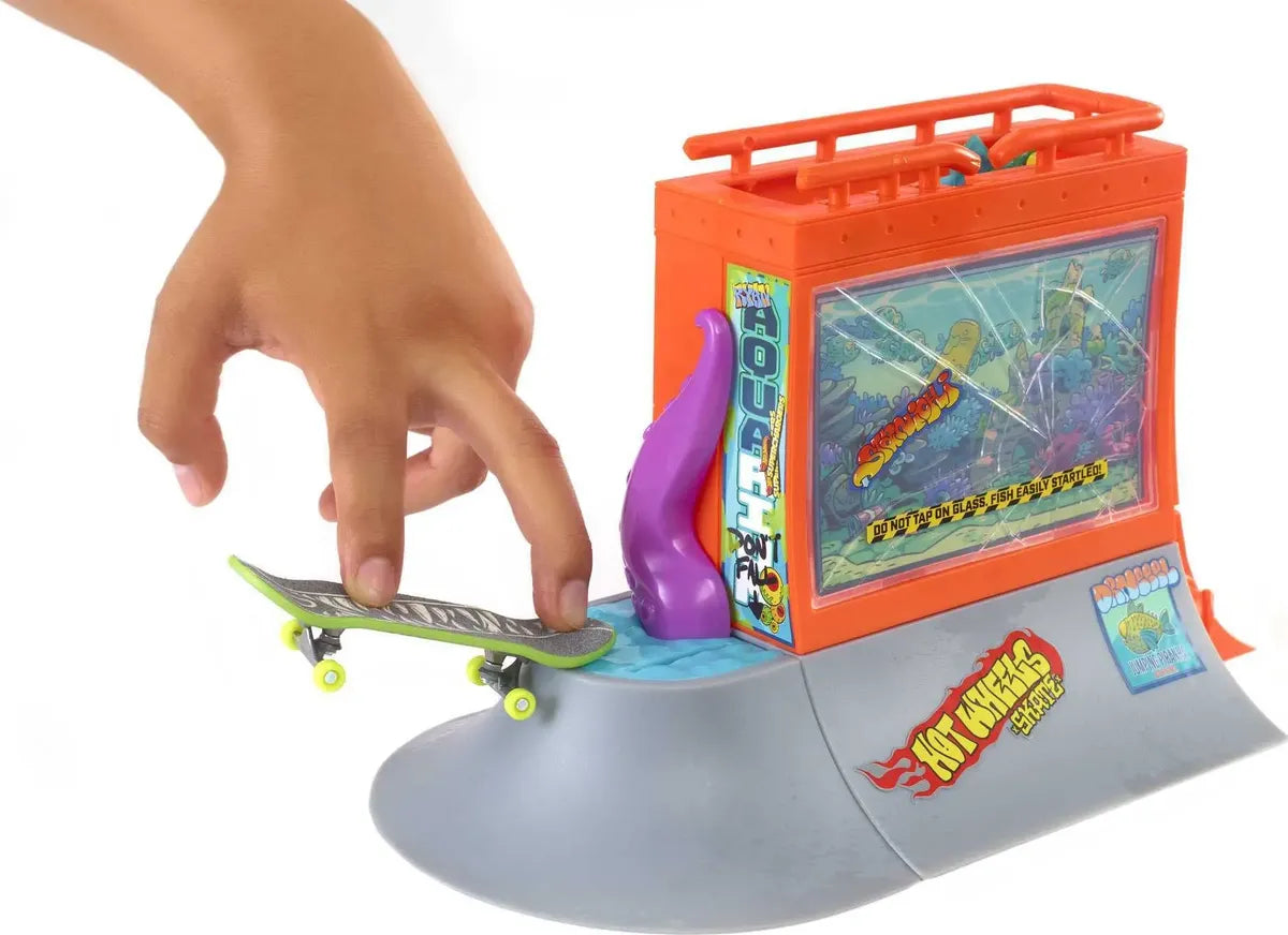 Hot Wheels Skate Pista de Patinaje Acuario – Mattel