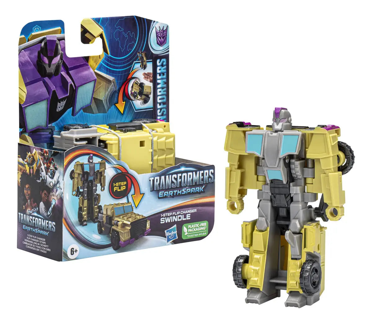 Figura Transformers EarthSpark Swindle - Hasbro