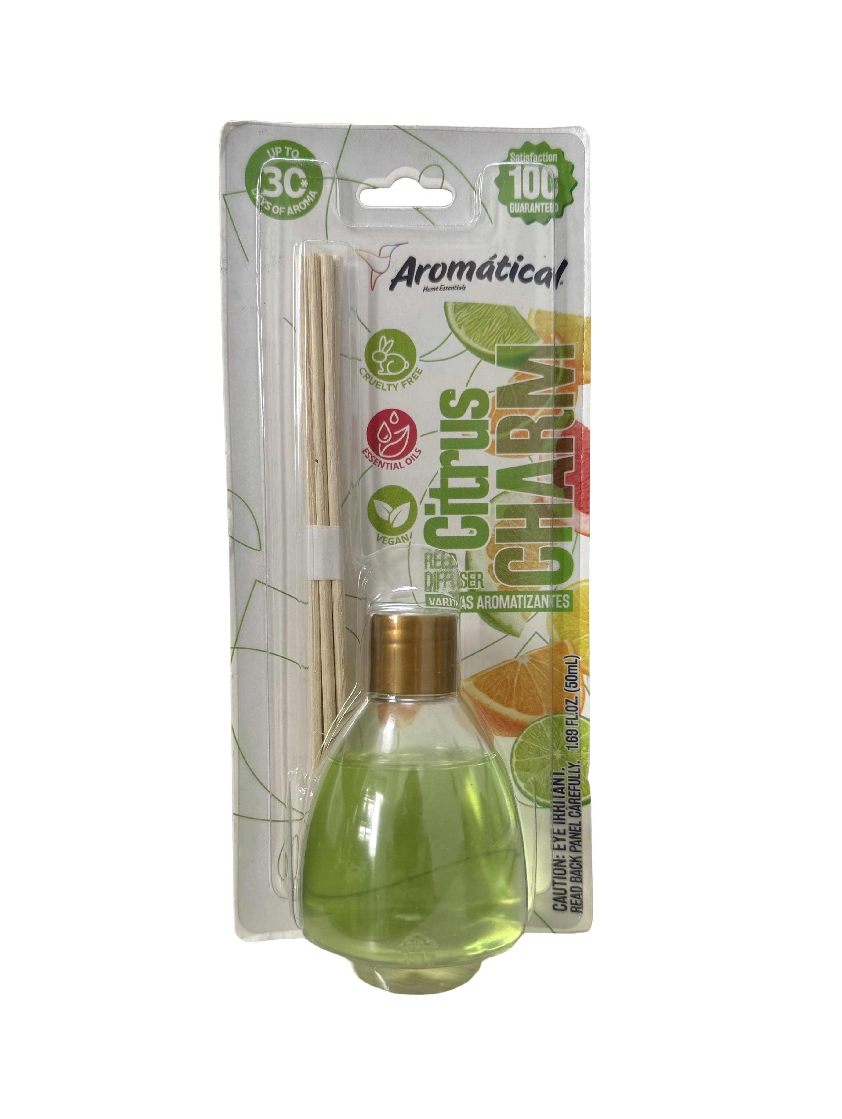 Varitas Aromatizantes Aroma Citrus Charm 50ml - Aromatical Home Essentials en oferta outlet Colombia saldos a huevo