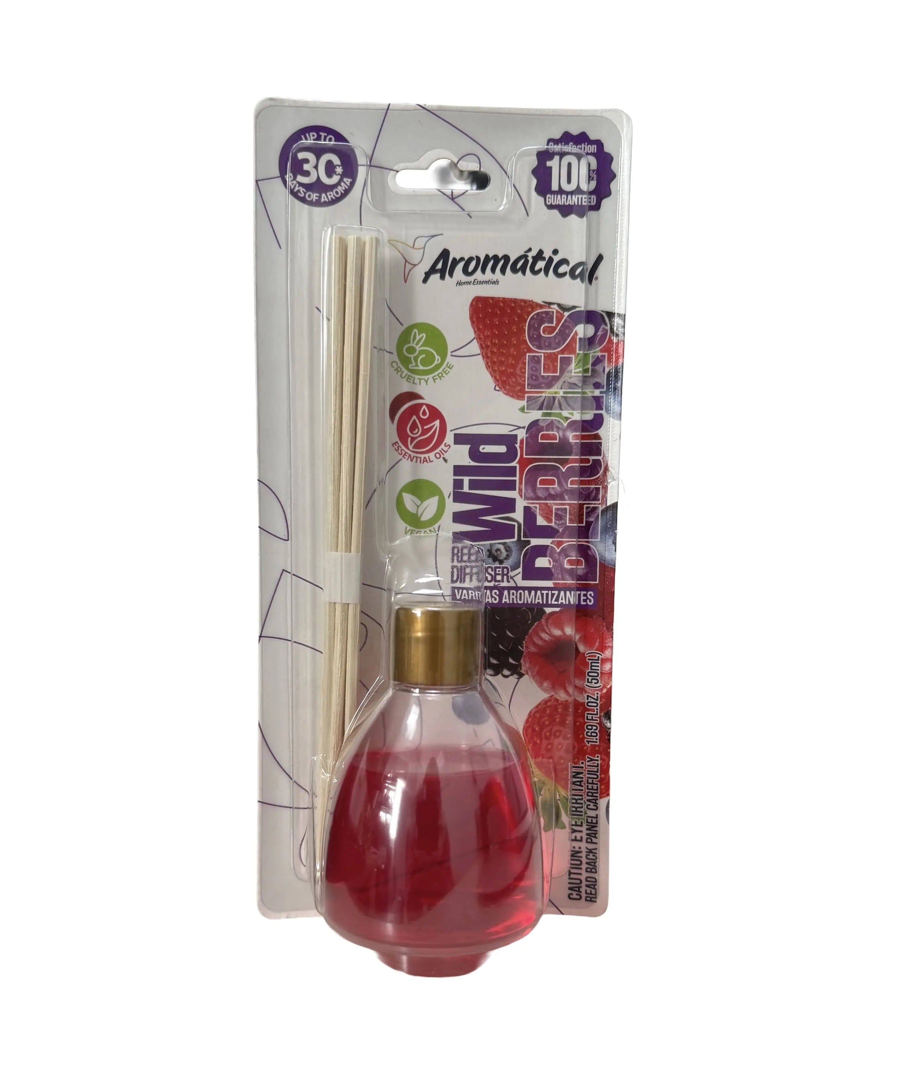 Varitas Aromatizantes Aroma Wild Berries 50ml - Aromatical Home Essentials en oferta outlet Colombia saldos a huevo