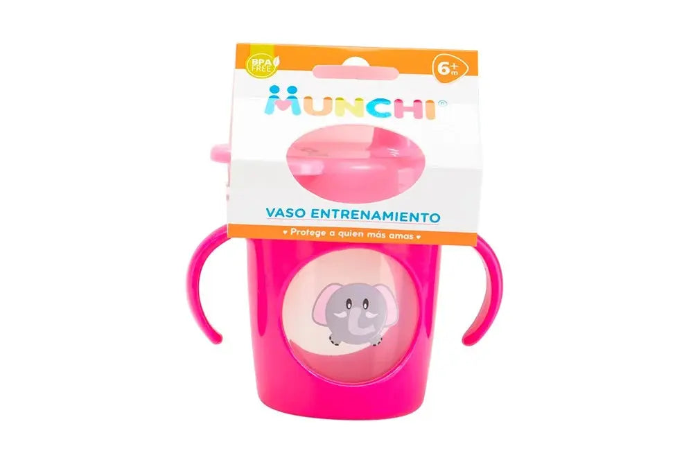 Vaso de Entrenamiento Fucsia - Munchi
