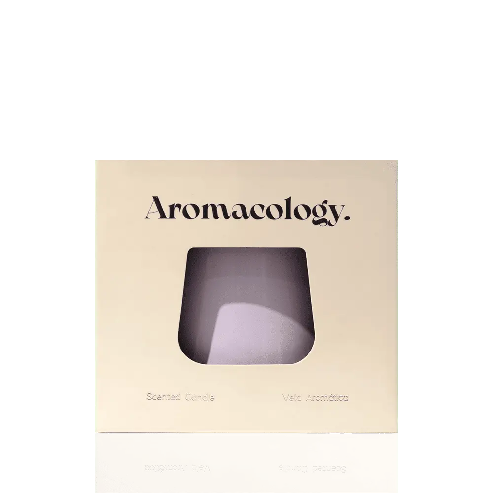 Vela Aromática Rosa Damasco 210gr - Aromacology