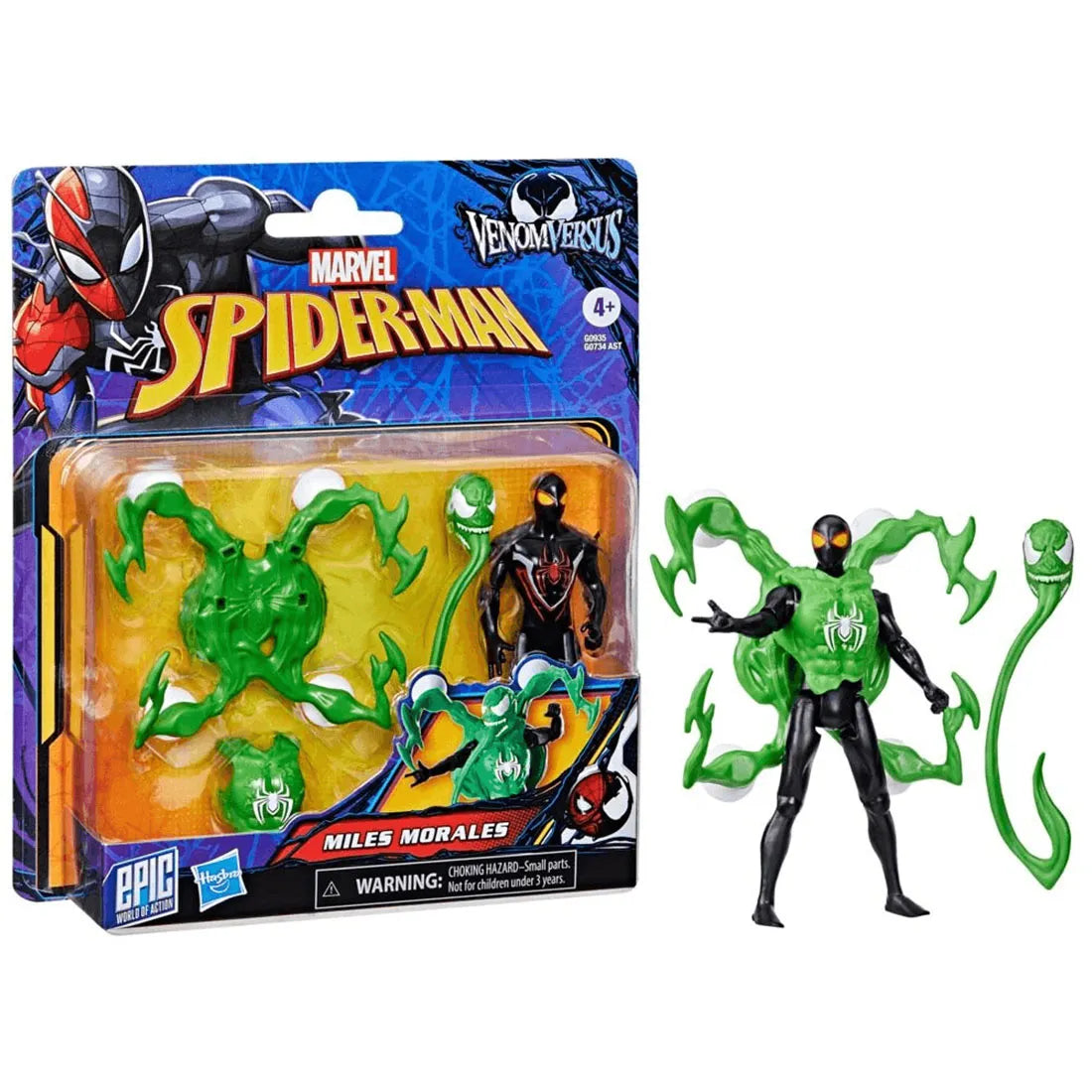 Marvel Spider-Man VenomVersus Miles Morales – Hasbro