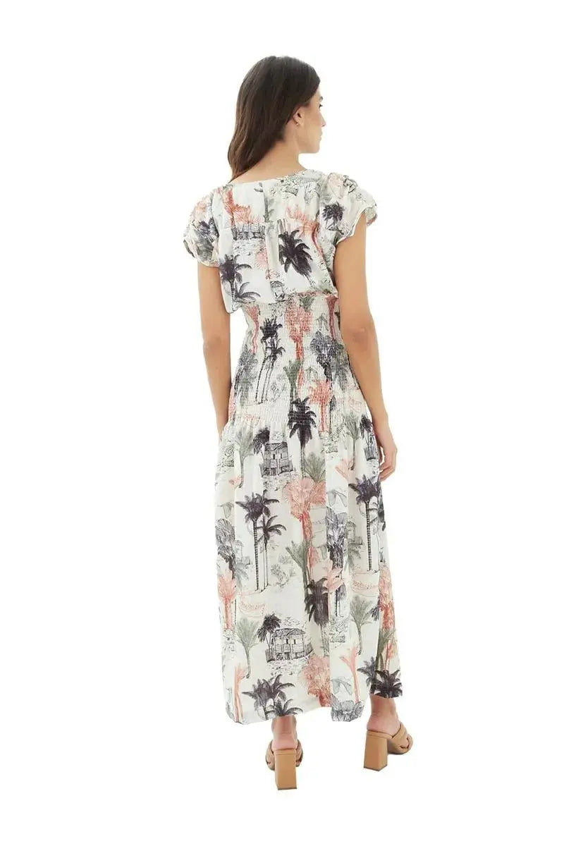 Vestido Largo Carlota Memory Mul MERCEDES CAMPUZANO 5057 en oferta outlet Colombia saldos a huevo