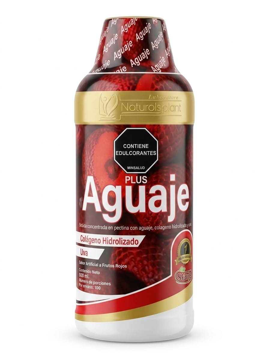 Aguaje Concentrado 1000 ml – Laboratorios Naturals Plast