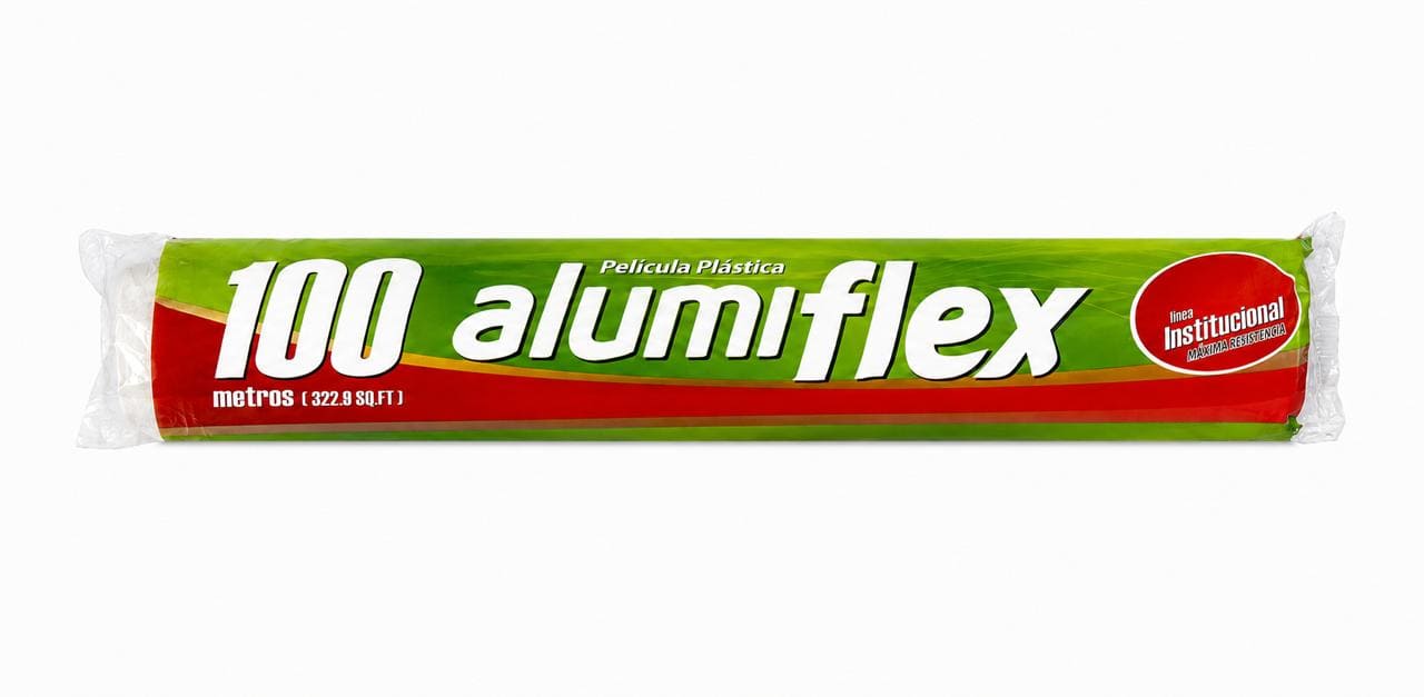 Película Plástica Institucional 100 m – Alumiflex