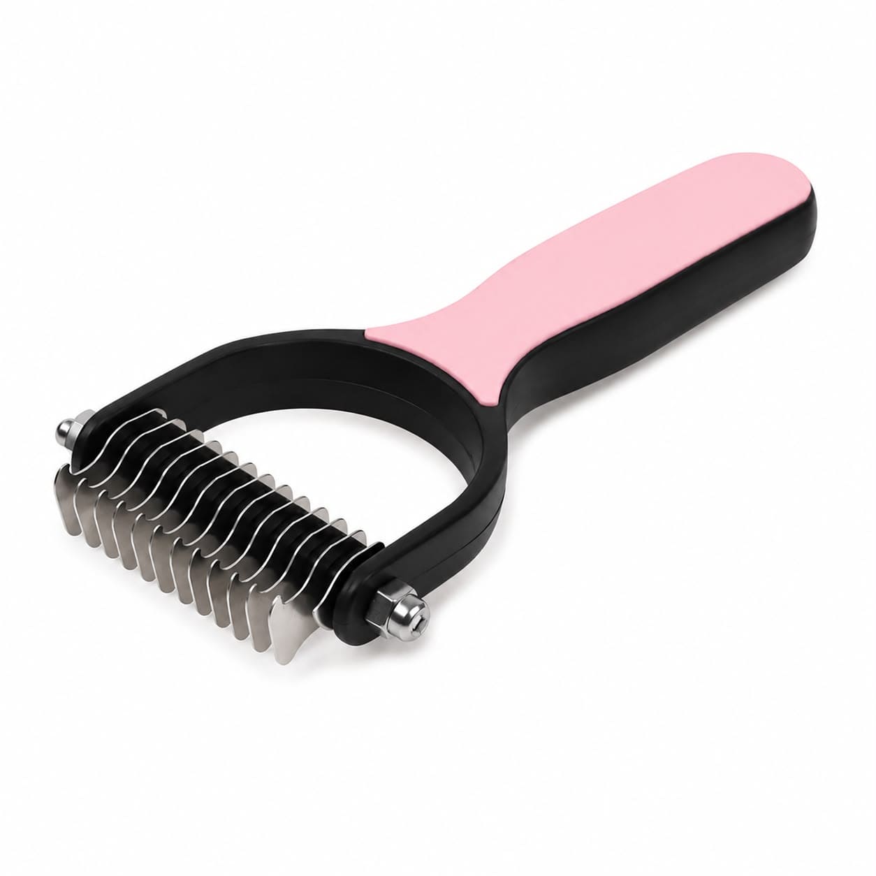 Cepillo Quita Nudos Para Mascota ROSADO