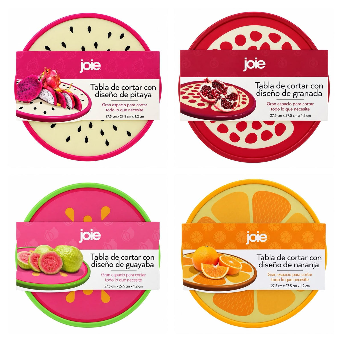 Tabla para Picar con Diseño de Frutas 27,5 cm – Joie