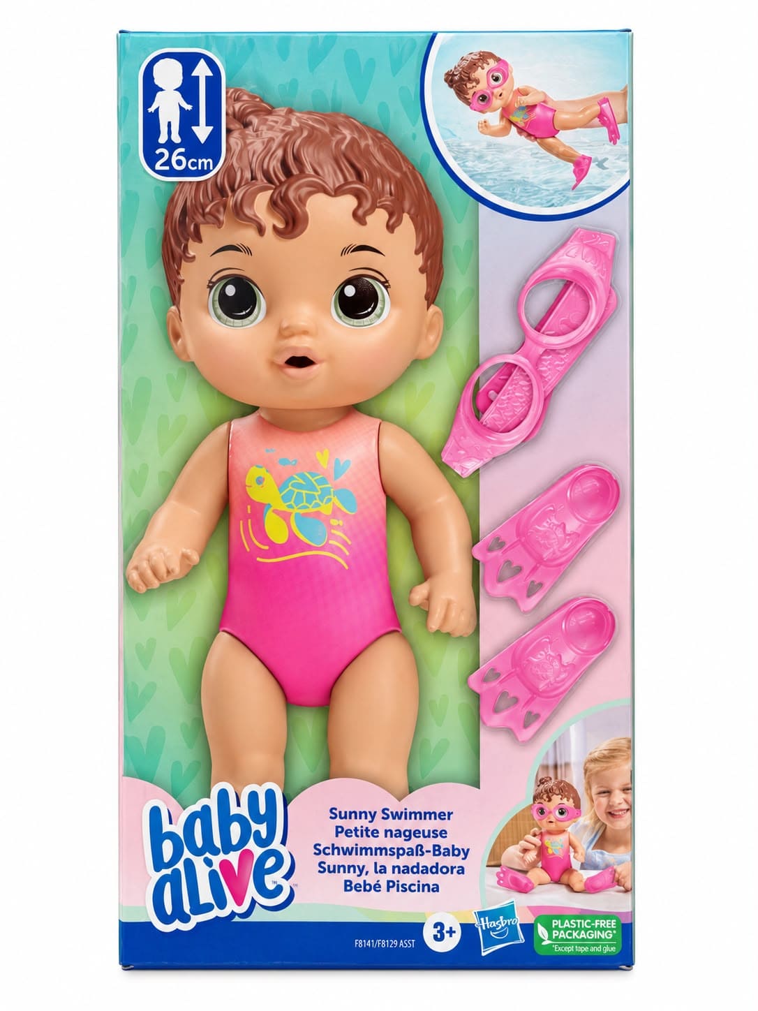 Muñeca Baby Alive Sunny La Nadadora – Hasbro