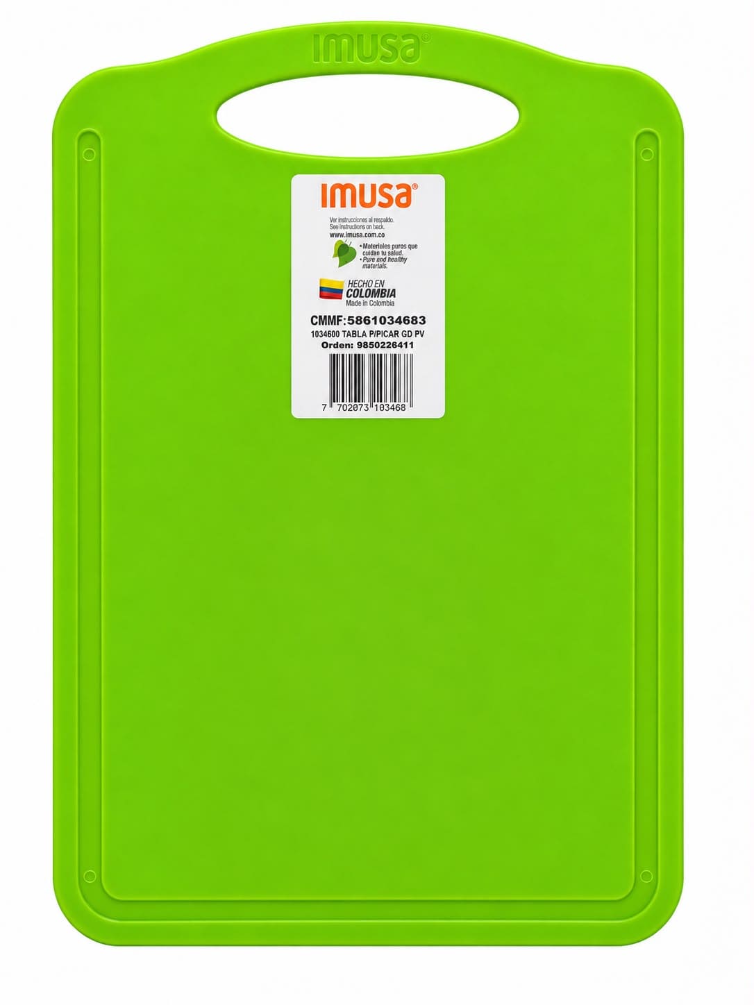 Tabla para Picar con Asa 32 × 24 cm – Imusa en oferta outlet Colombia saldos a huevo