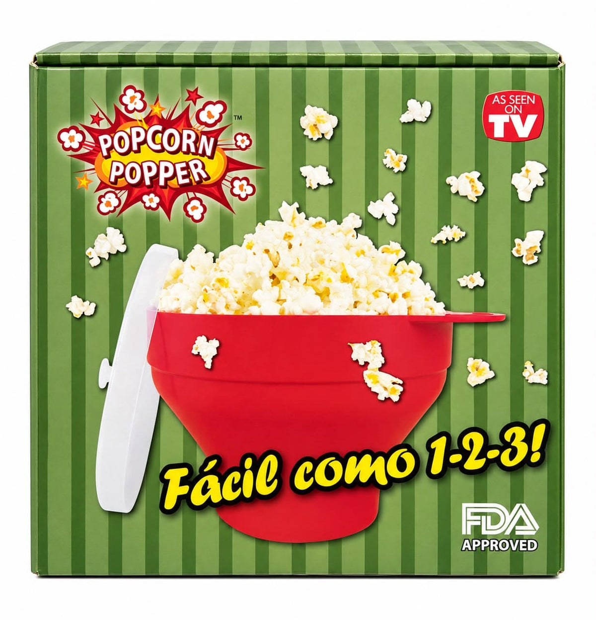 Crispetera de Silicona para Microondas - Popcorn Popper en oferta outlet Colombia saldos a huevo