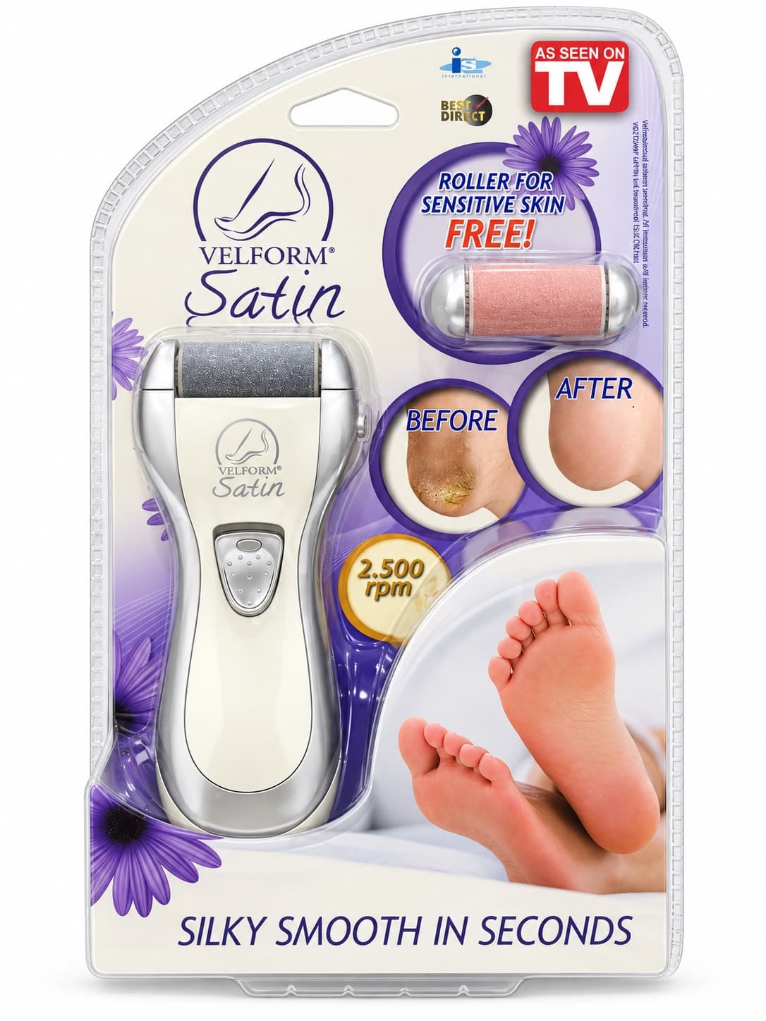 Removedor Eléctrico de Callos - Velform Satin en oferta outlet Colombia saldos a huevo