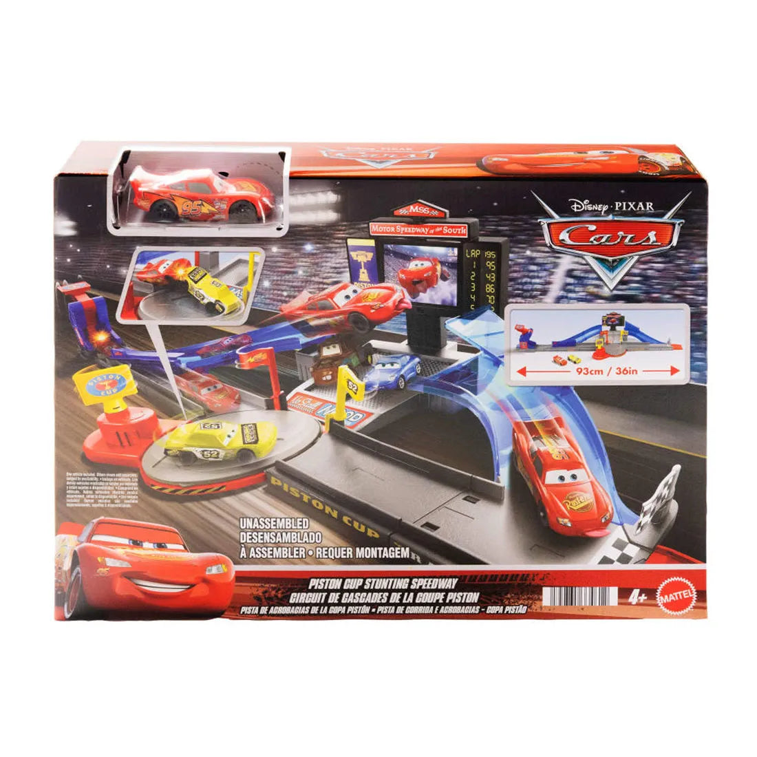 Pista de Acrobacias Copa Pistón Salto Épico Cars – Mattel