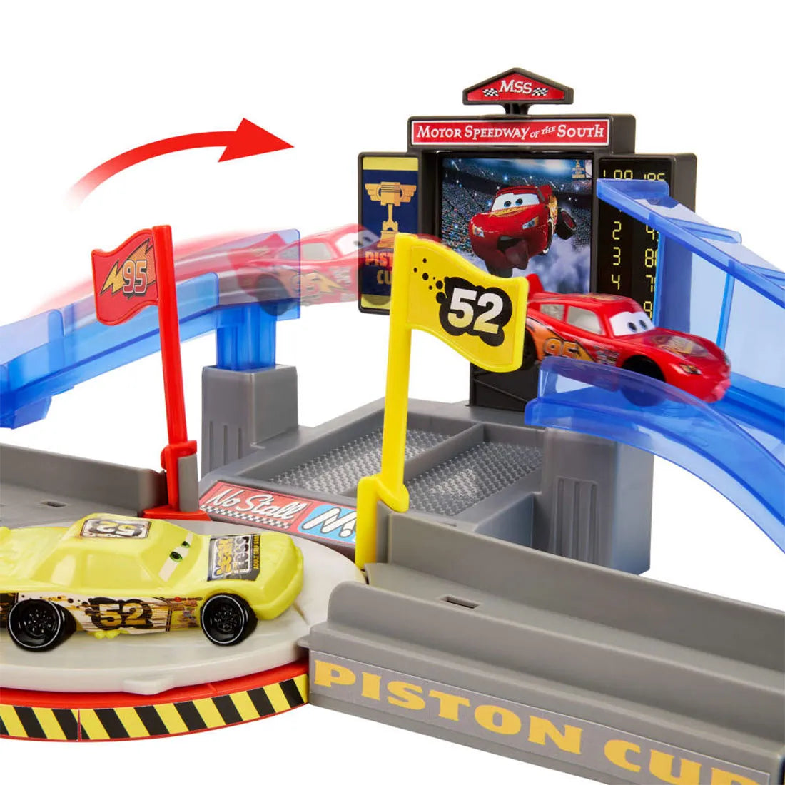 Pista de Acrobacias Copa Pistón Salto Épico Cars – Mattel