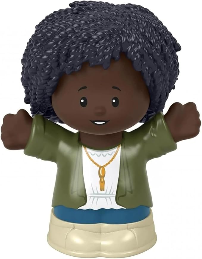 Little People Mamá con cardigan verde Figura Individual - Fisher Price en oferta outlet Colombia saldos a huevo