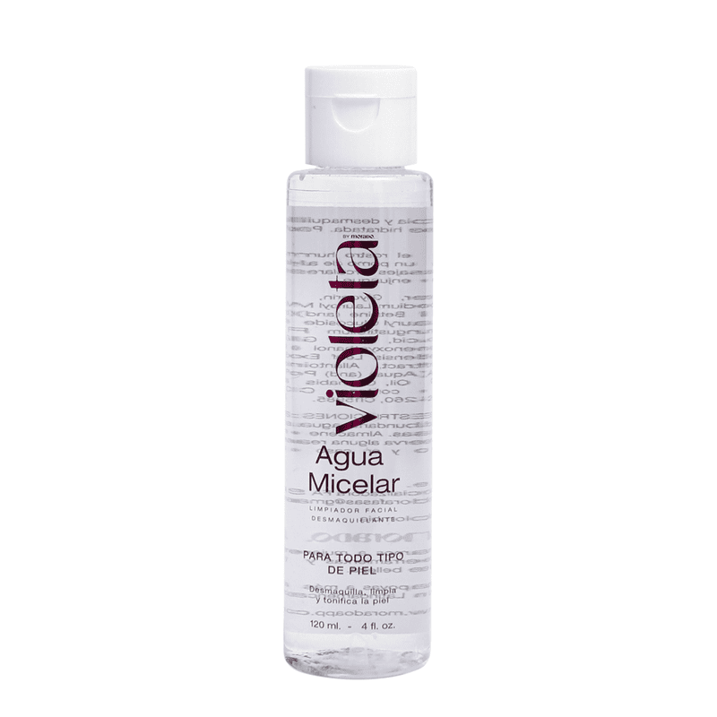 Agua Micelar VIOLETA 120ml - Saldos A Huevo
