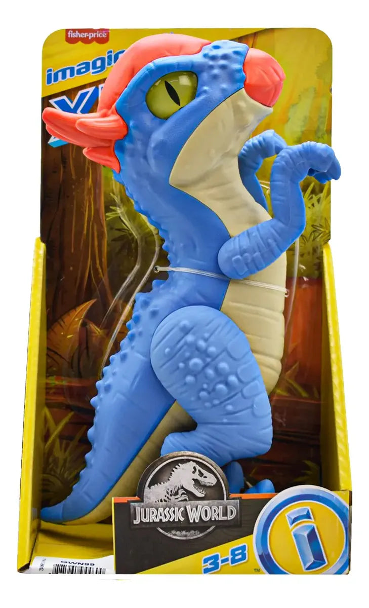 Imaginext Jurassic World Stygimoloch Azul XL – Fisher Price en oferta outlet Colombia saldos a huevo
