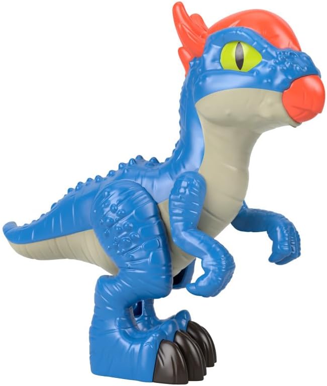 Imaginext Jurassic World Stygimoloch Azul XL – Fisher Price en oferta outlet Colombia saldos a huevo