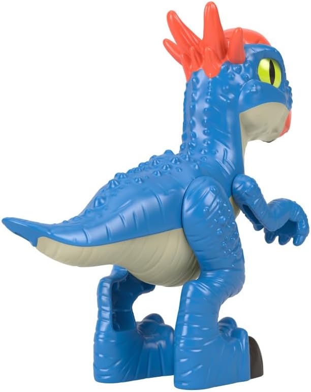 Imaginext Jurassic World Stygimoloch Azul XL – Fisher Price en oferta outlet Colombia saldos a huevo