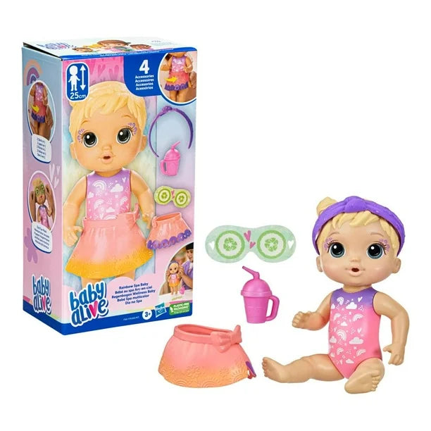 Muñeca Bebé Spa Multicolor Rubia - Baby Alive en oferta outlet Colombia saldos a huevo