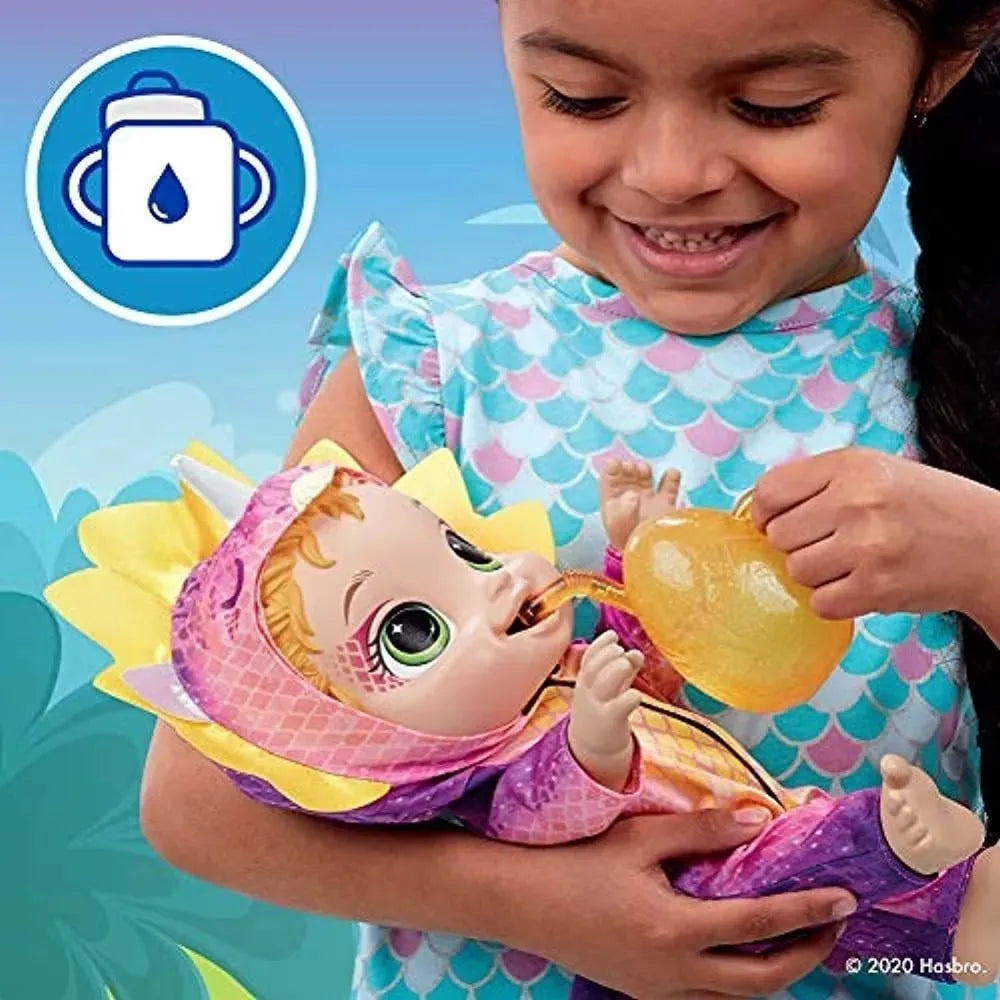 Muñeco Bebe Baby Alive Dino Cuties Saurio Triceratops Pijama en oferta outlet Colombia saldos a huevo