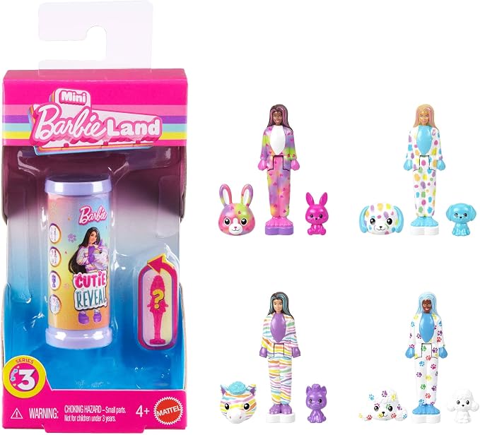 Mini BarbieLand Surtida: Color Reveal, Pop Reveal o Cutie Reveal - Barbie