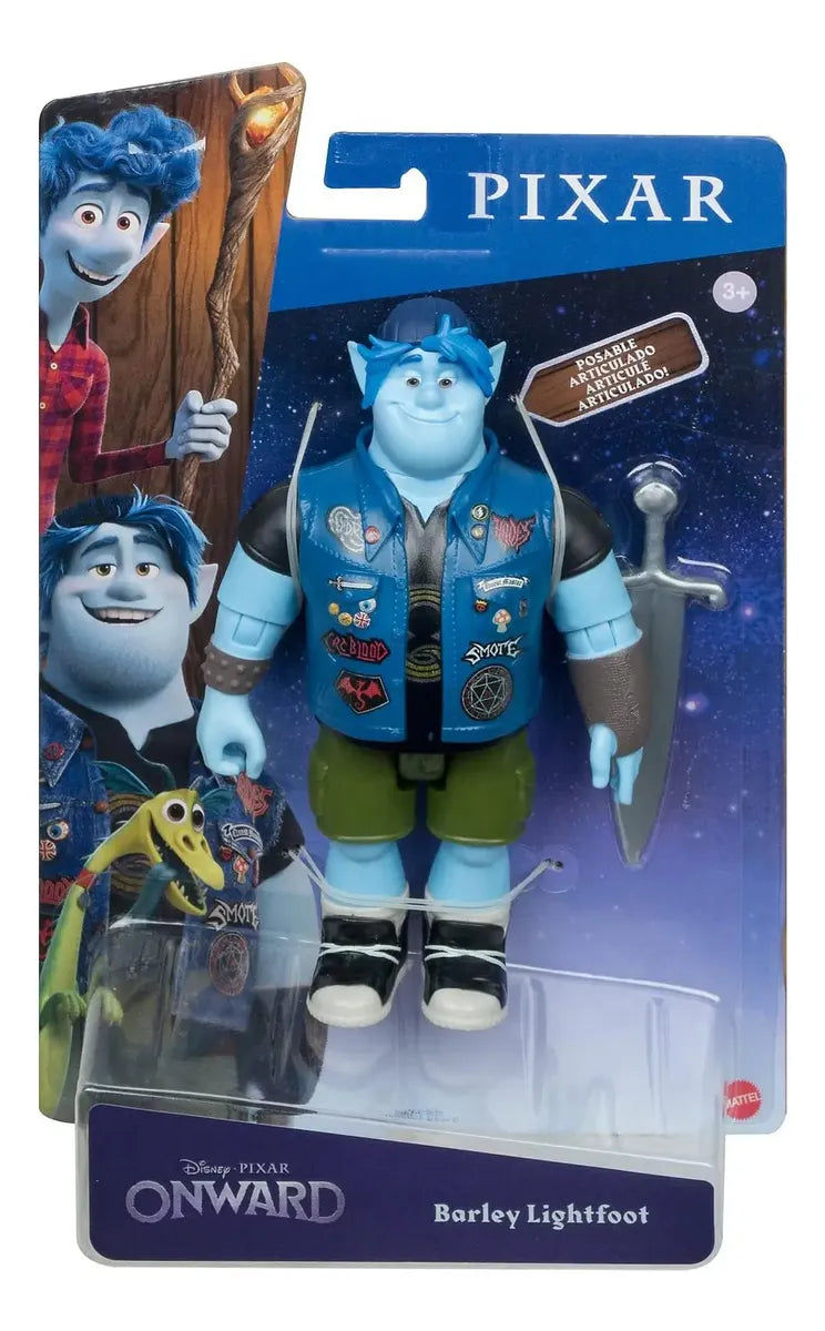 Disney Pixar Unidos Figura Barley Lightfoot – Mattel