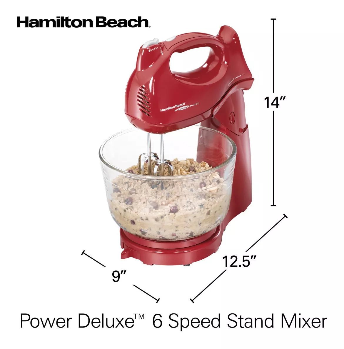 Batidora De Pedestal 64699 Roja - Hamilton Beach - Saldos A Huevo