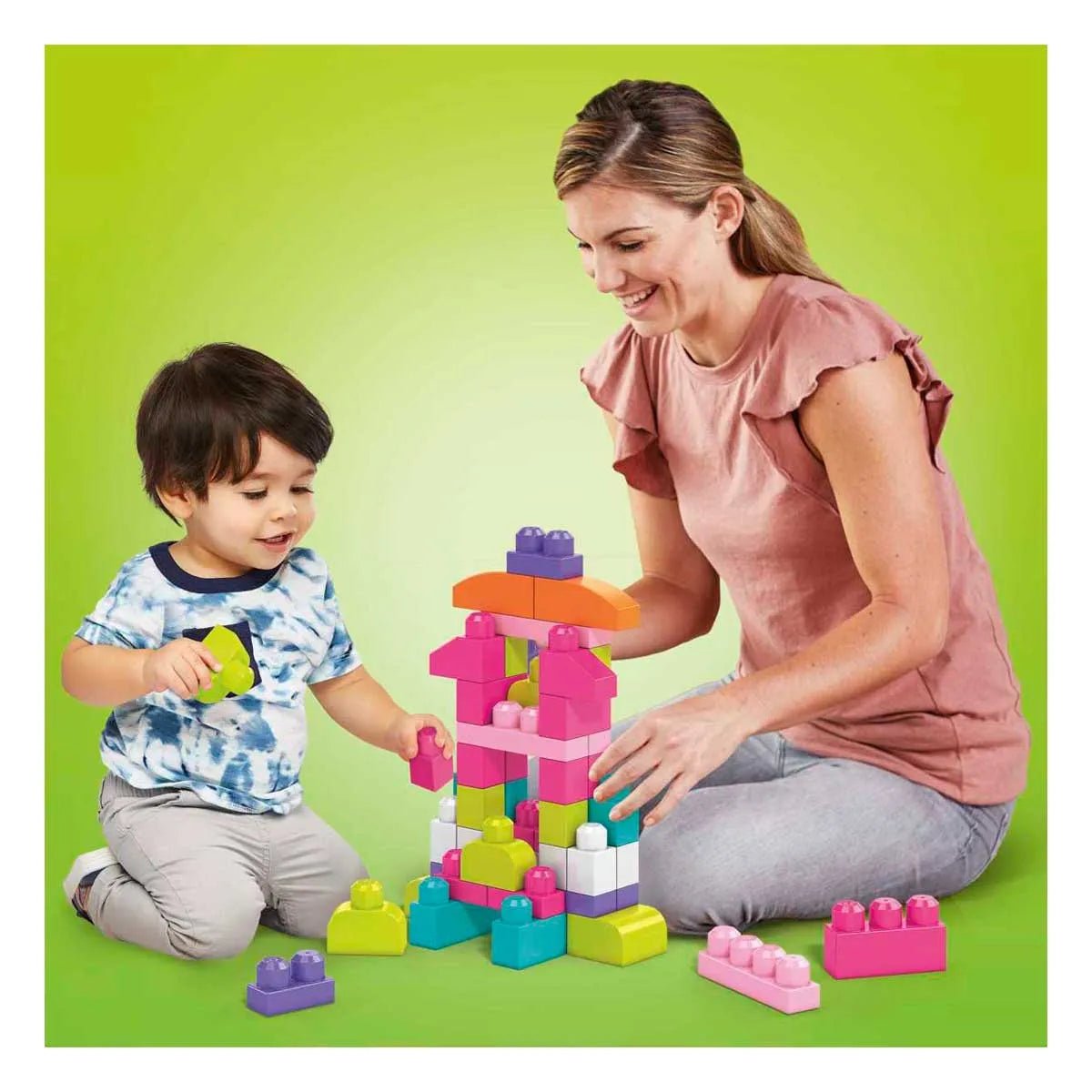 Bolsas De Construcción 60 piezas DCH54 - Mega Bloks - Saldos A Huevo