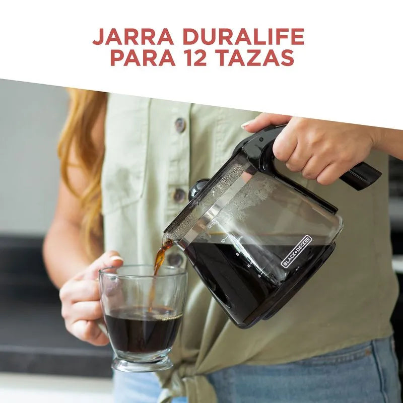 Cafetera Programable 12 Tazas CM1331S-LA - Black+Decker en oferta outlet Colombia saldos a huevo