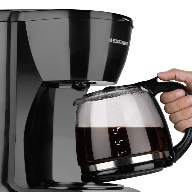 Cafetera Jarra de Vidrio 12 Tazas y Filtro CM0941B - Black+Decker - Saldos A Huevo
