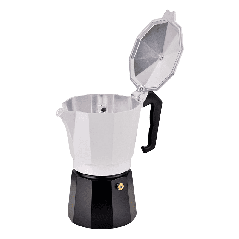 Cafetera de Aluminio Lines 6 Tazas - Bergner en oferta outlet Colombia saldos a huevo