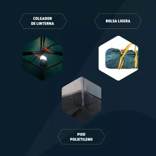 Carpa para 6 Savannah Tienda De Campaña Camping - NTK en oferta outlet Colombia saldos a huevo