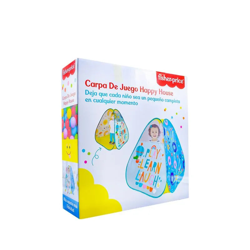 Carpa de Juegos con Pelotas Happy House Fisher Price en oferta outlet Colombia saldos a huevo