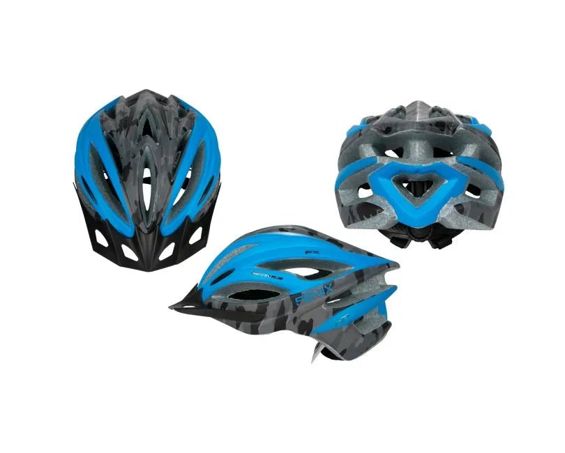 Casco para bicicleta IN MOLD OPTIMUS FENIX Azul - Saldos A Huevo