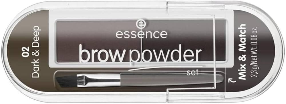 Sombras para Cejas Brow Powder Tono 02 Dark & Deep - Essence