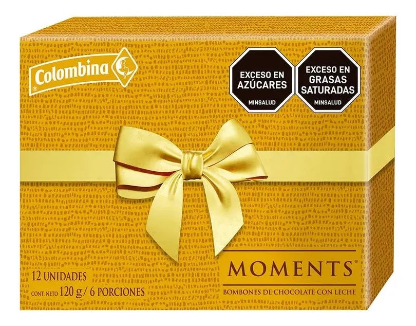 Bombones Colombina Chocolate Moments 12 und en oferta outlet Colombia saldos a huevo