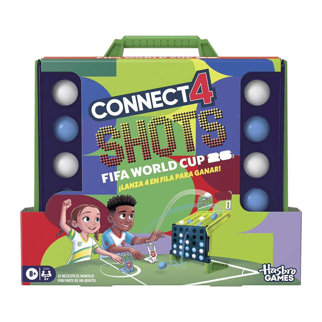 Juego Connect 4 Shots Copa Mundial de la FIFA 2026 – Hasbro