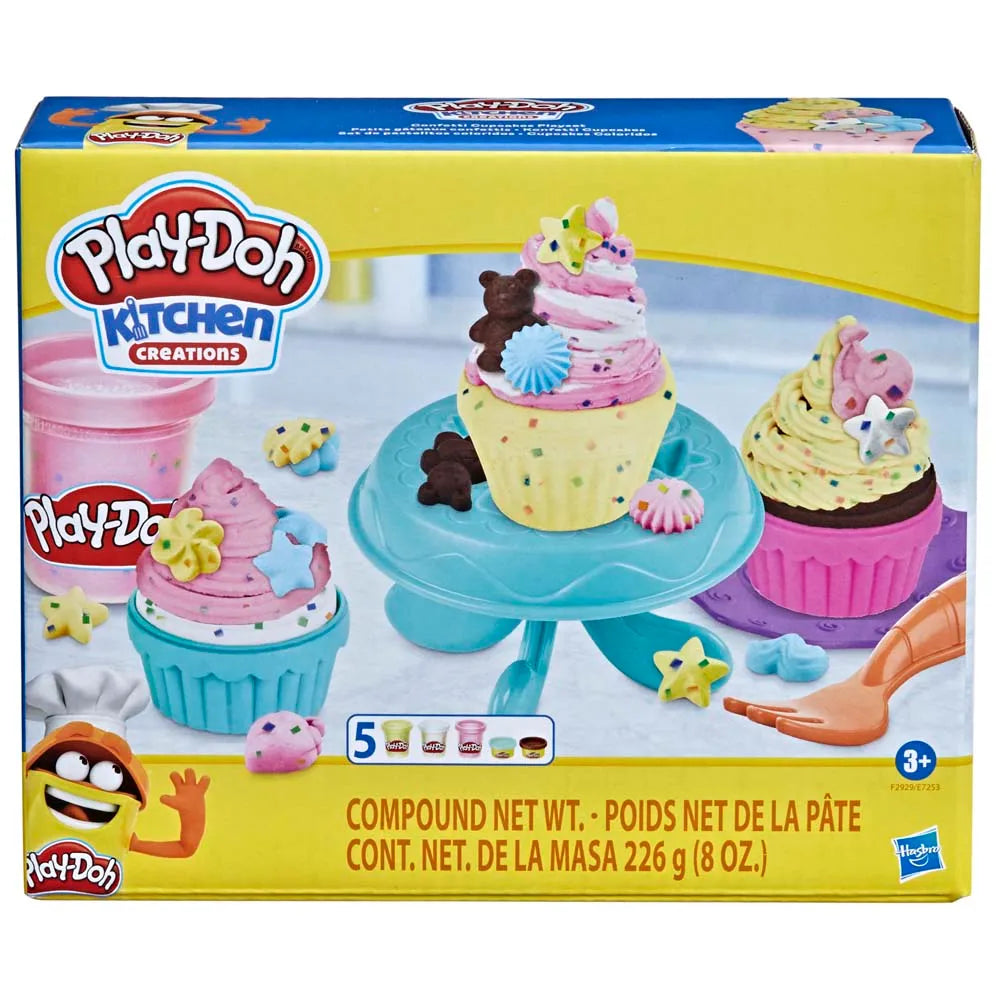 Play Doh Kitchen Creations - Cupcakes Coloridos