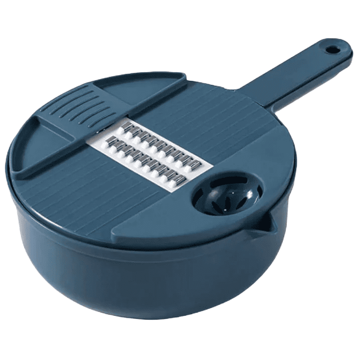 Cortador de frutas y verduras 12 en 1 Azul Oscuro - Saldos A Huevo