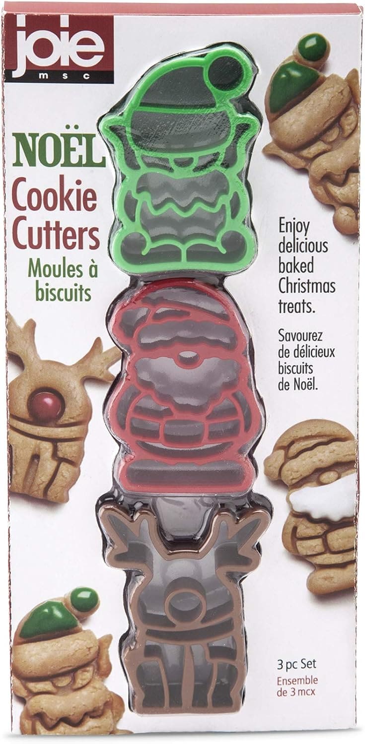 Cortadores de Galletas Navideños 3 piezas Joie