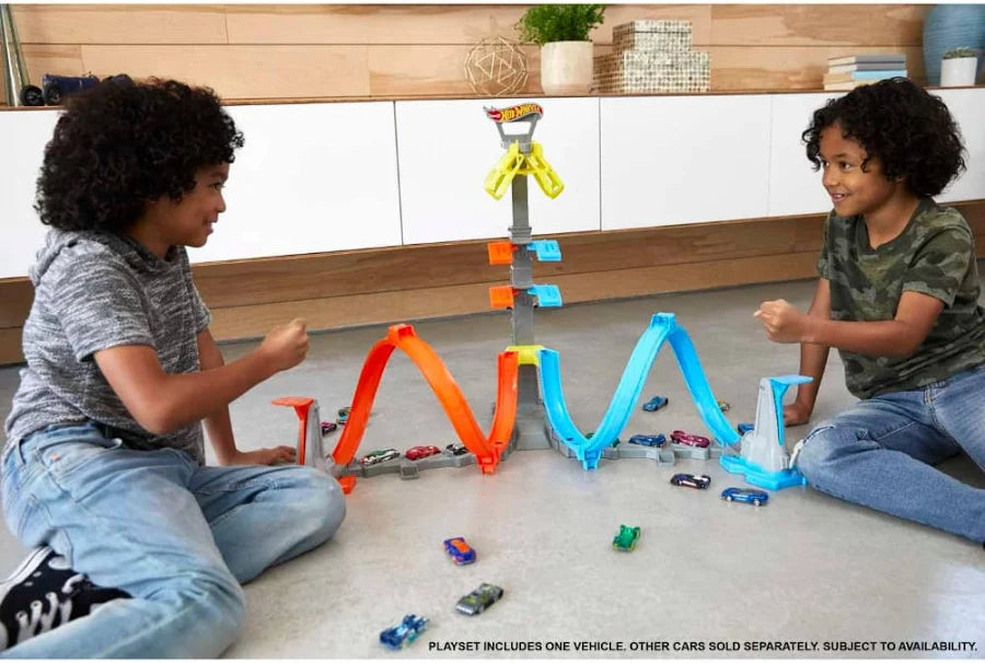 Hot Wheels Action Desafío de Altura Loop & Launch – Mattel