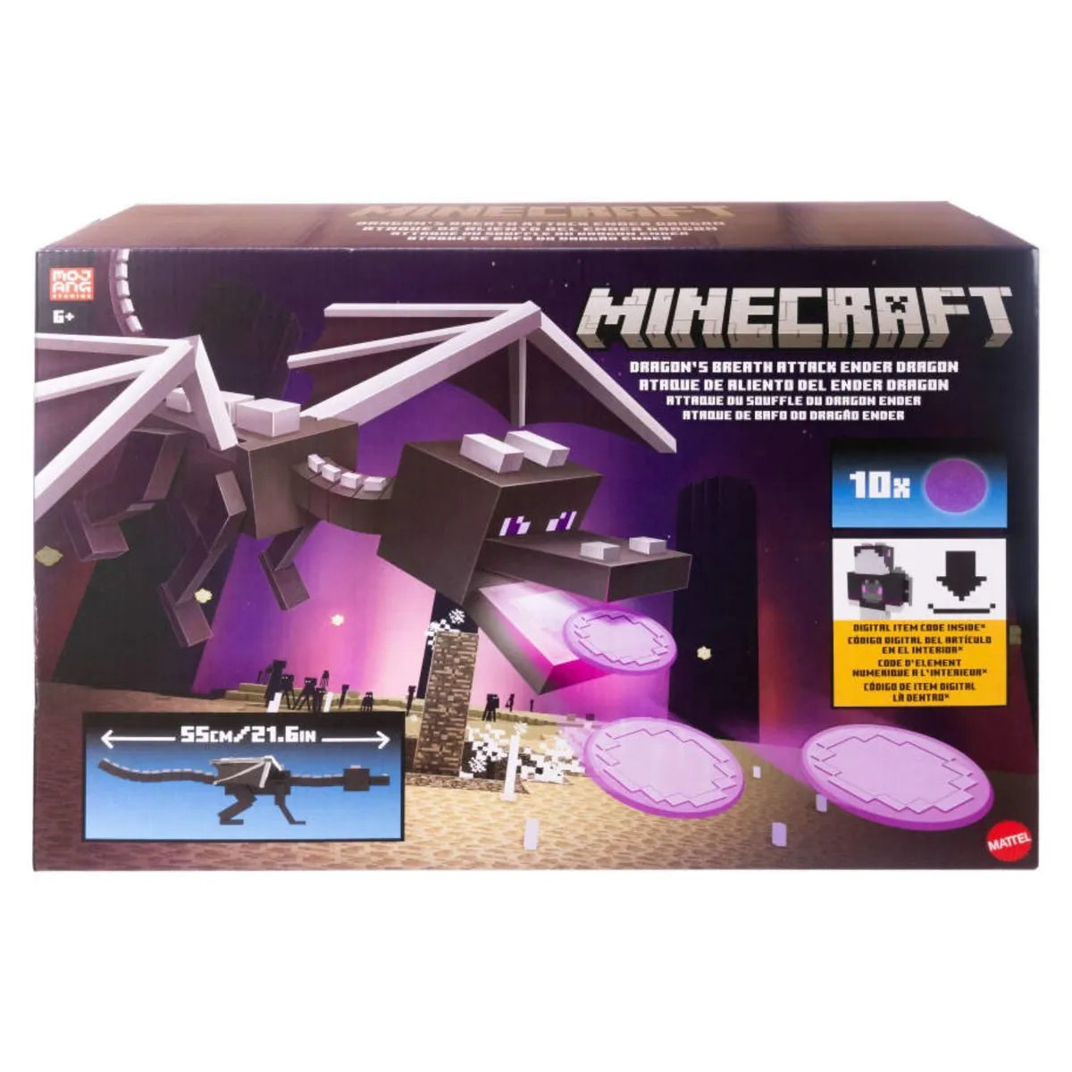 Ataque de aliento del Ender Dragon – Minecraft