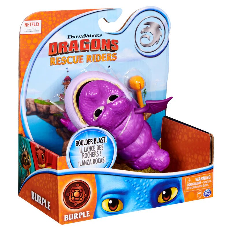 Dragones Rescue Riders Dragón Básico - Burple - Saldos A Huevo