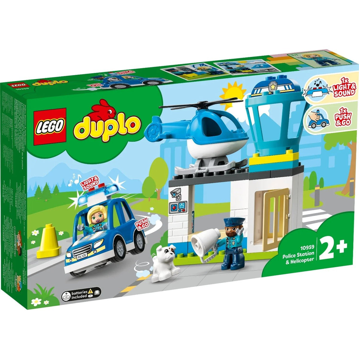 Duplo Rescate: Estación de Policía Helicóptero 10959 - Lego - Saldos A Huevo
