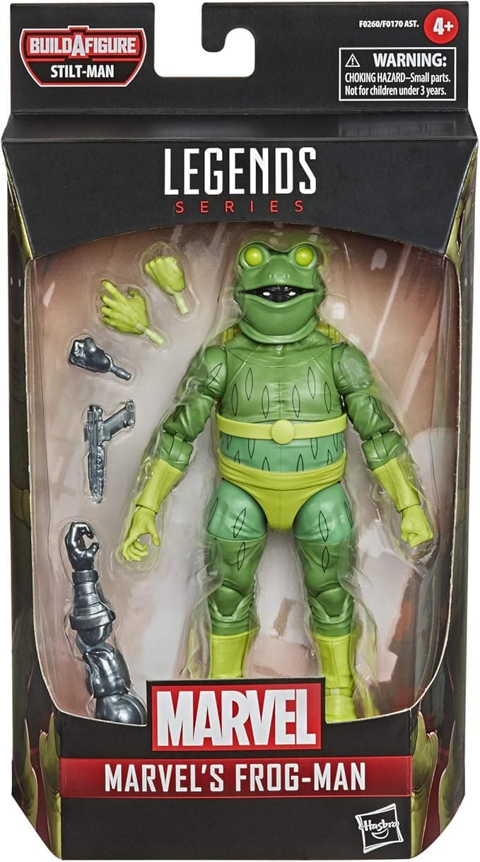 Figura de acción Frog-Man Marvel Legends Series