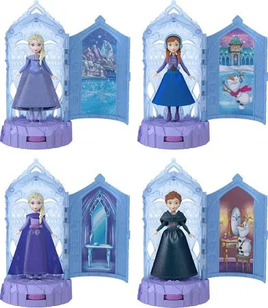 Frozen Giros en el Castillo de Hielo Minicastillo con una Muñeca Sorpresa - Mattel en oferta outlet Colombia saldos a huevo